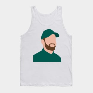 Sebastian Vettel - Face Art Tank Top